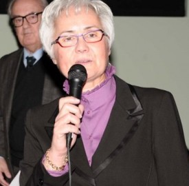 Η πρόεδρος του Συλλόγου Μαίρη Λομβάρδου-Ζούλα