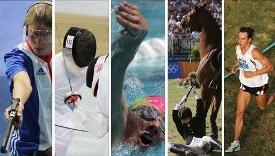 Οι τίτλοι στο μοντέρνο πένταθλο