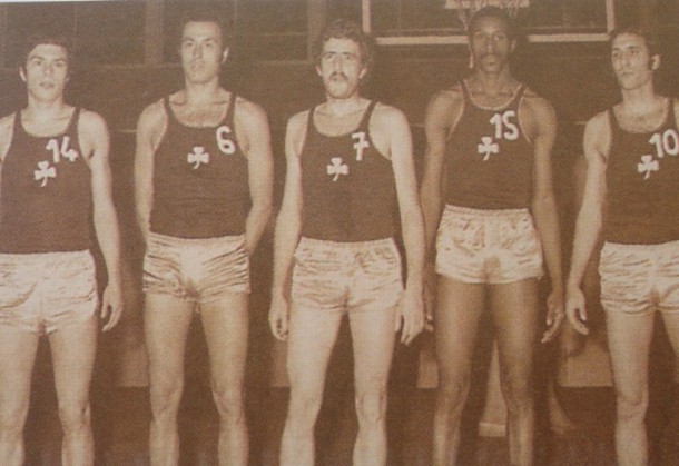 Η Ομάδα του 1971 Χρήστος Ιορδανίδης - Θανάσης Πέππας - Γιώργος Κολοκυθάς - Κρις Κέρκλαντ - Κρις Κέφαλος