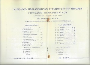 Κύπελλο Πρωταθλητριών Ευρώπης 20-1-1963